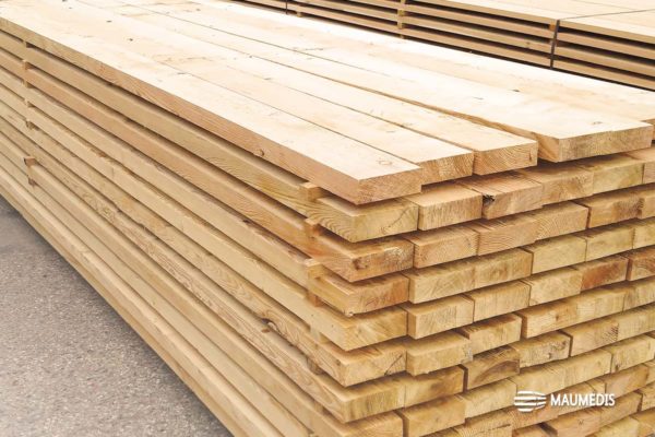 Dvigubo pjovimo mediena | Maumedis