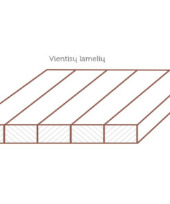 vientisų lamelių-Solid