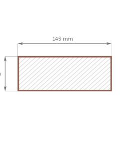 Konstrukcinė mediena C24_45x145