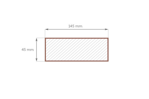 Konstrukcinė mediena C24_45x145