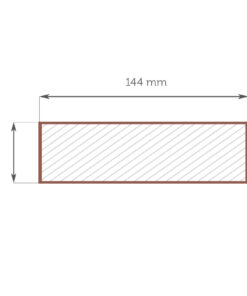 Klijuota 40x144